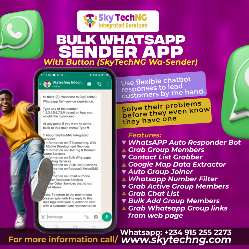 Bulk Whatsapp Sender App
